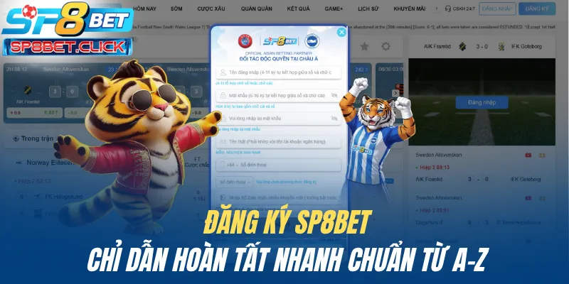 Đăng ký SP8BET
