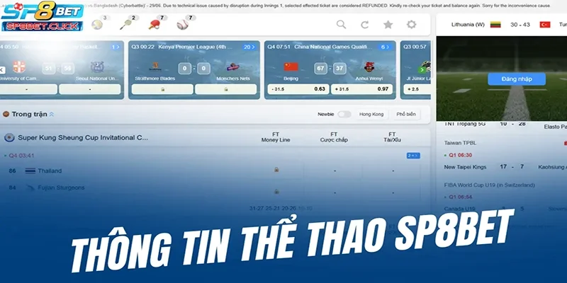 Thông tin thể thao SP8BET