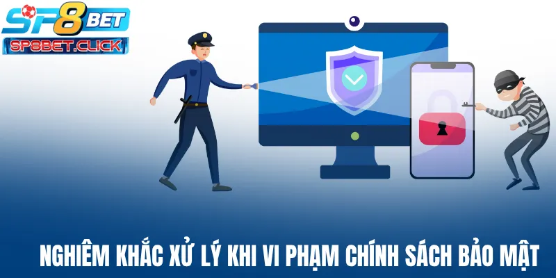 Nghiêm khắc xử lý khi vi phạm chính sách bảo mật